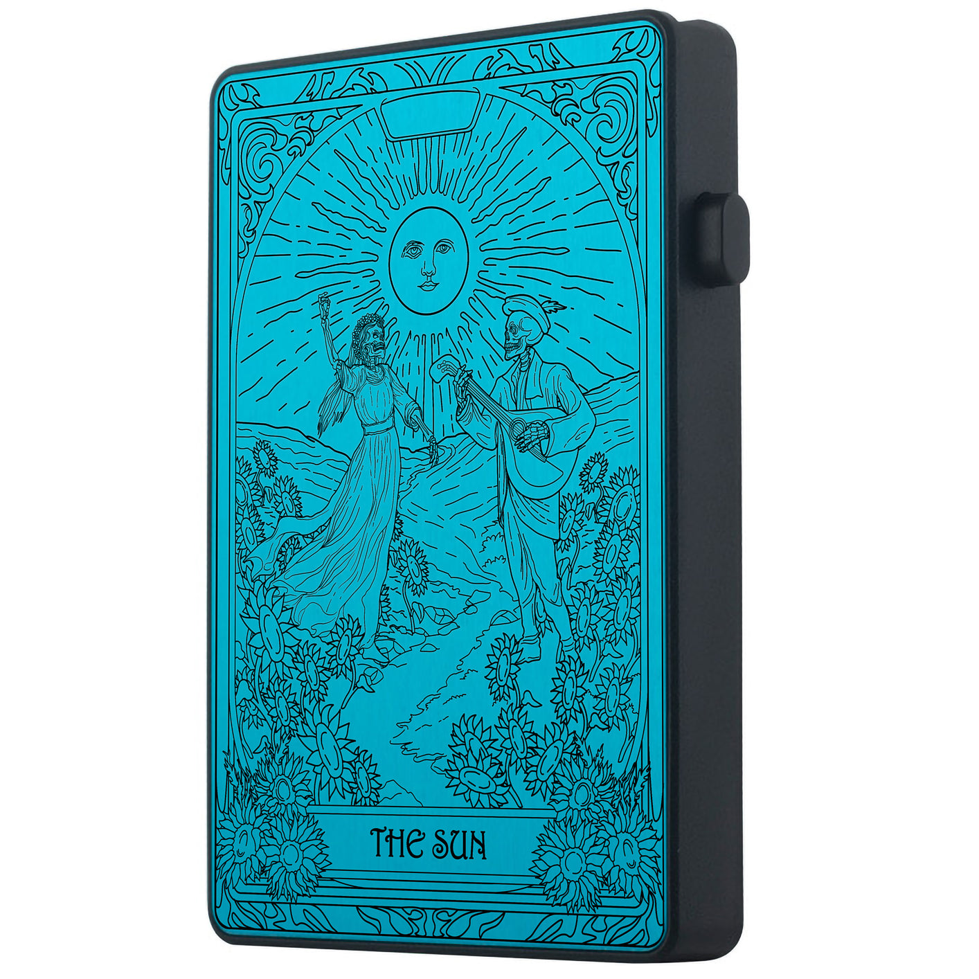The Sun Tarot Wallet – RFID Pop-Up Card Holder | Press Button Model